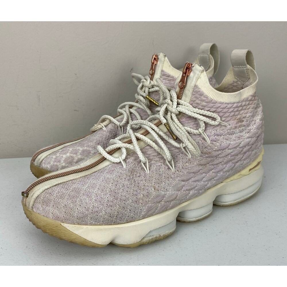 Men Nike Kith Lebron 15 knit zip-up mid shoes sneakers, 11